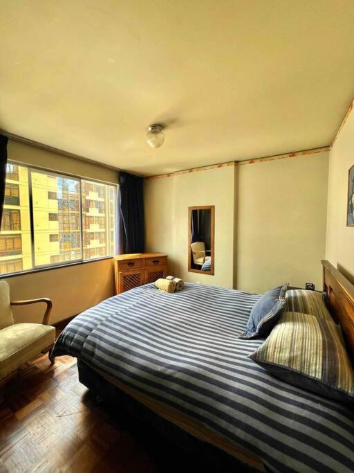 Departamento Acogedor En La Mejor Zona De La Paz Appartement Buitenkant foto